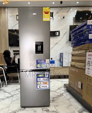 Super Cooling Nasco Double Door Electric Fridge(Nasd2-40wd)Gray 