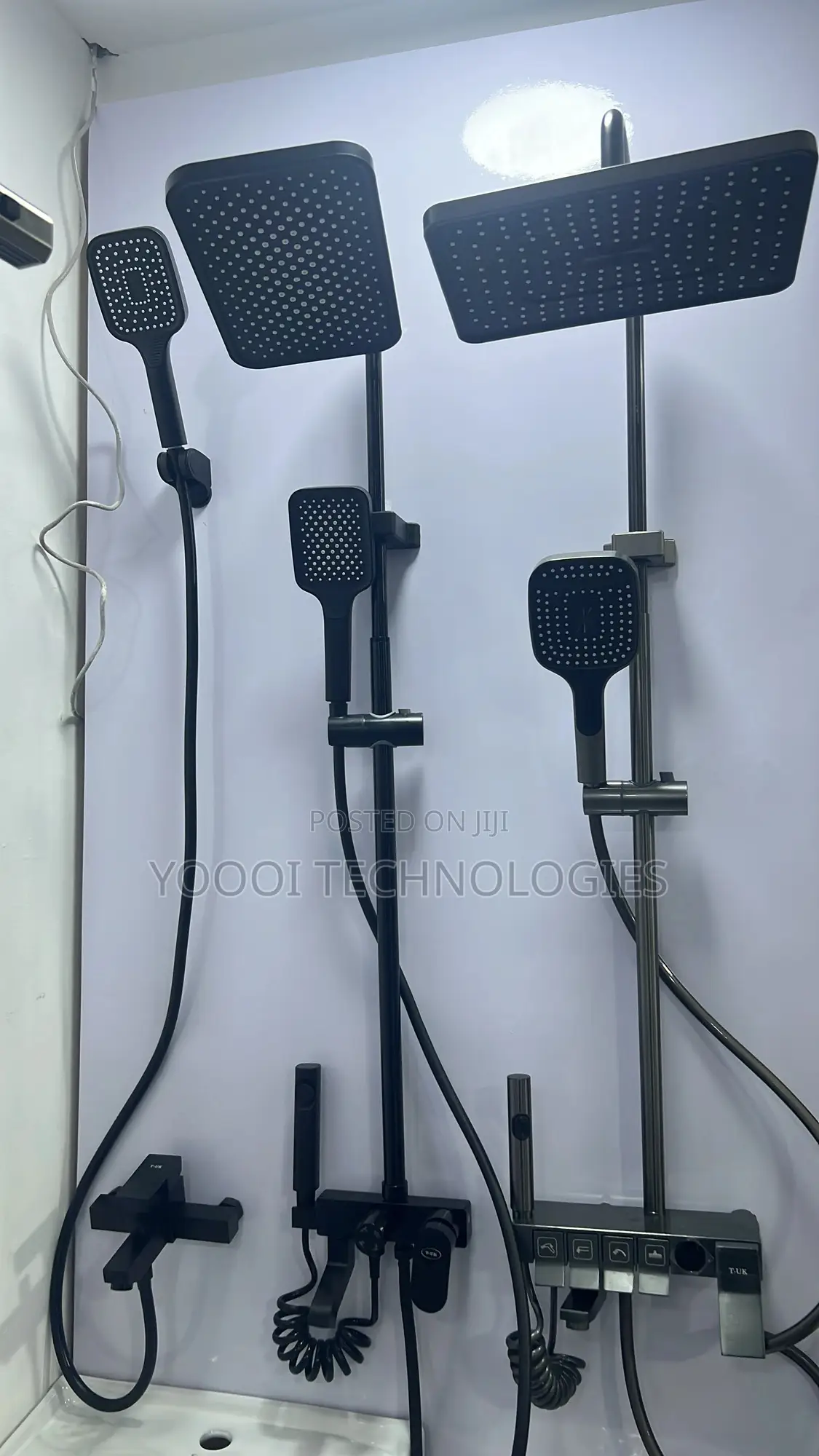 Heavy Duty 4 In 1 Digital Thermostatic Shower