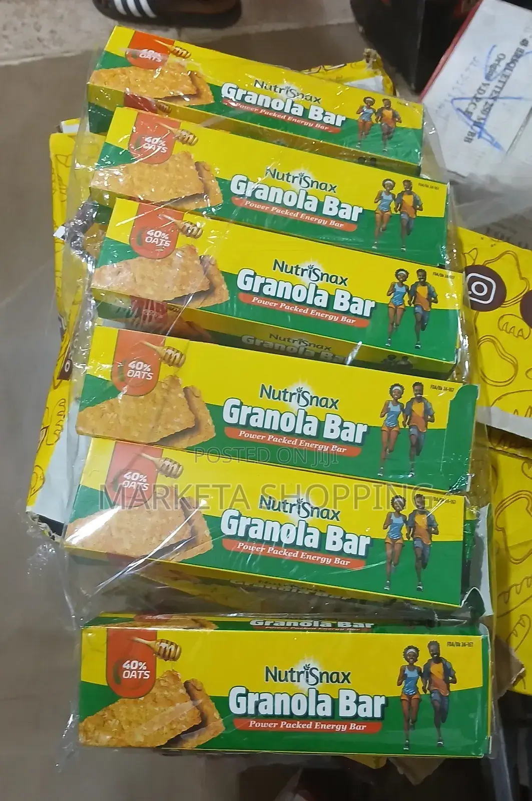 Nutrisnax Granola Bar 84gx6
