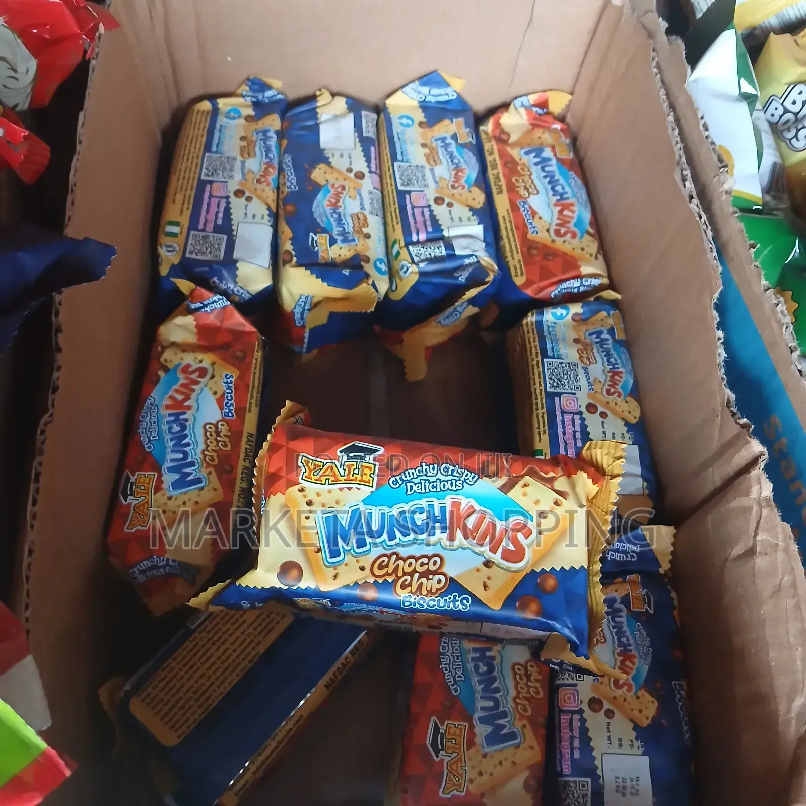 Munchkins Choco Chips 120gx24