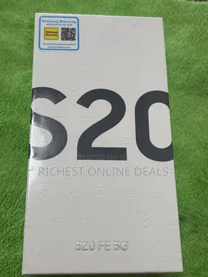 New Samsung Galaxy S20 FE 5G 256 GB Blue