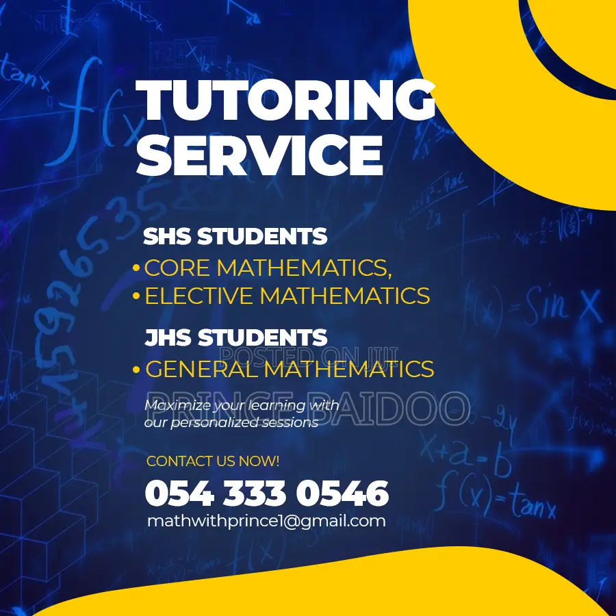 Private Maths Tutor