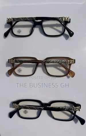 Chrome Hearts Glasses (Black, Brown)