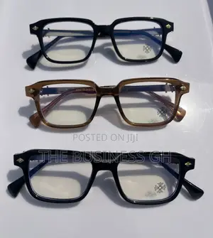 Chrome Hearts Glasses (Black, Brown)