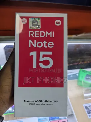 New Xiaomi Redmi Note 15 256 GB Black