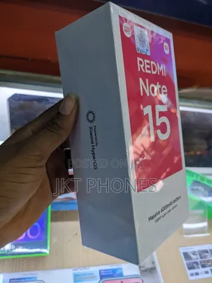 New Xiaomi Redmi Note 15 256 GB Black