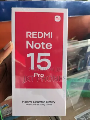 New Xiaomi Redmi Note 15 Pro 512 GB Black