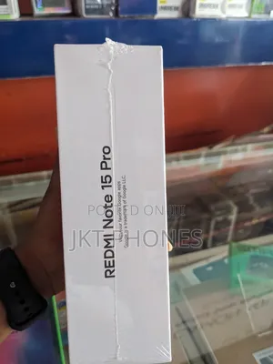 New Xiaomi Redmi Note 15 Pro 512 GB Black