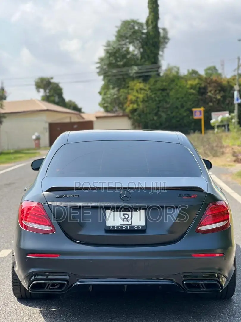 Mercedes-Benz E63 2019 Black