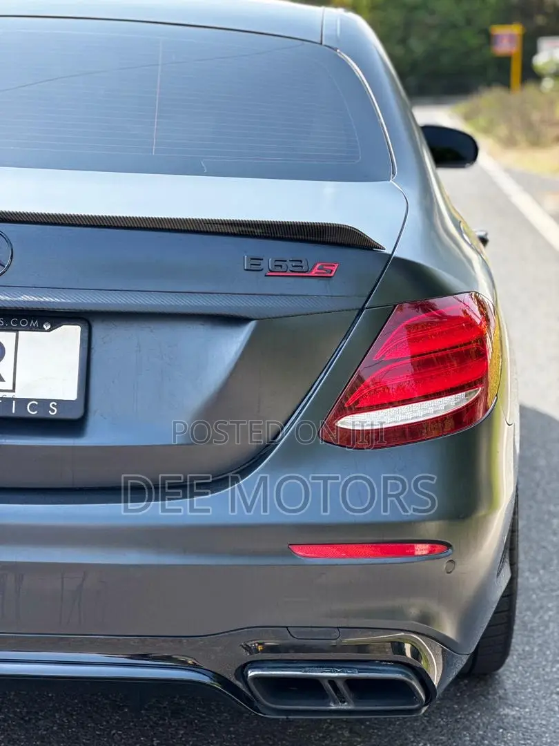 Mercedes-Benz E63 2019 Black
