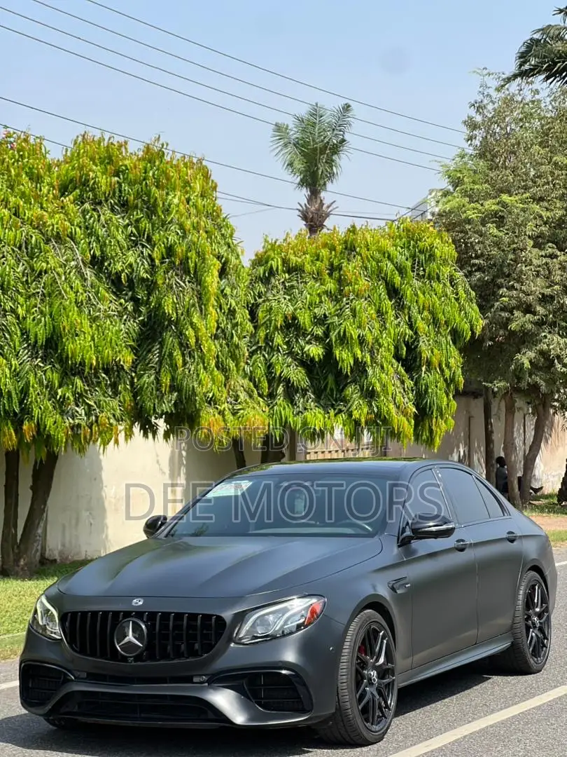 Mercedes-Benz E63 2019 Black
