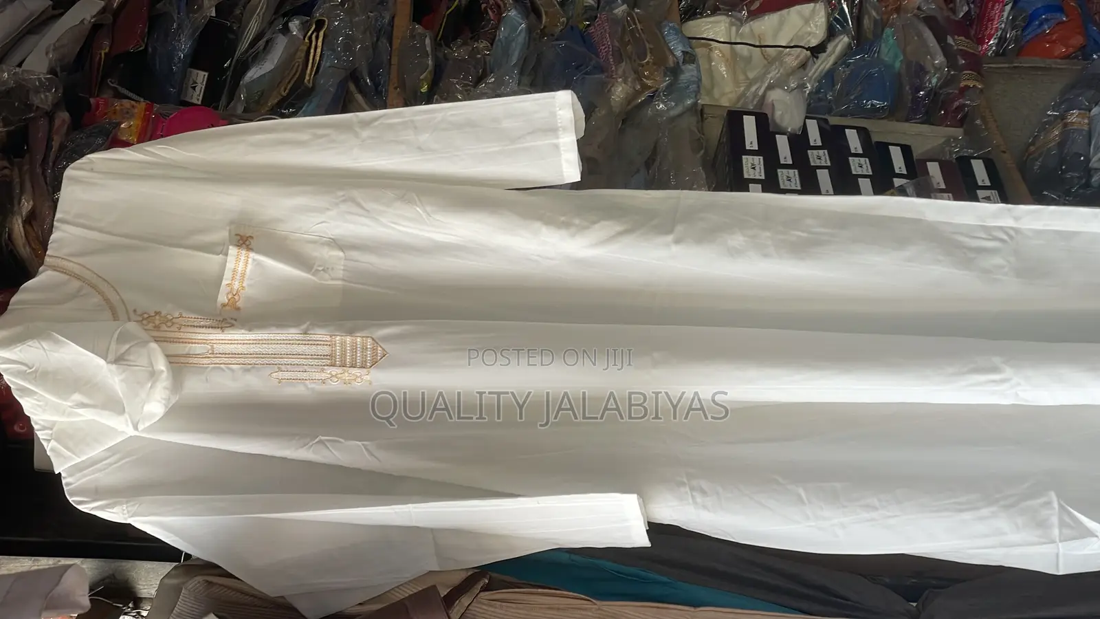 Hoodie Jalabiya (Offwhite)