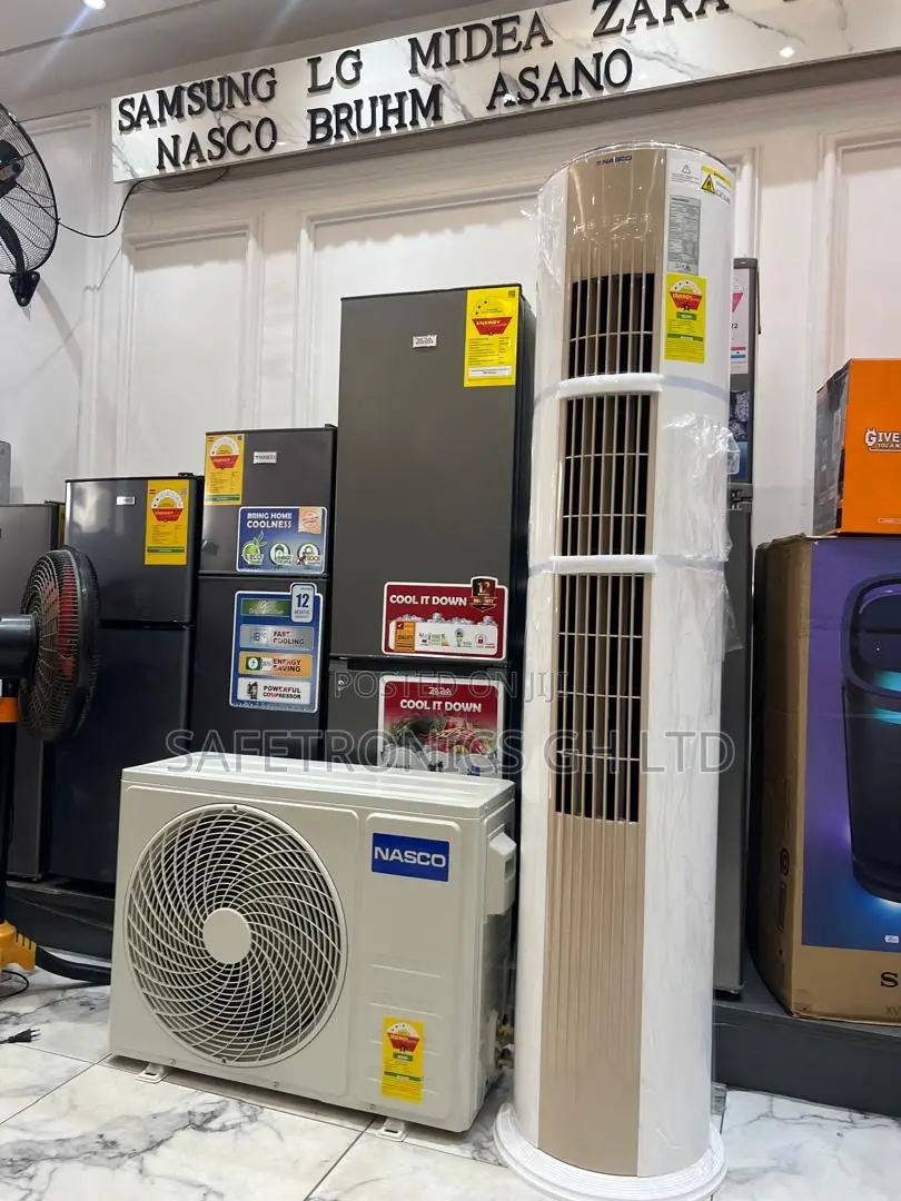 Newly Approved White Nasco 5.0 Horsepower Floor Standing Ac