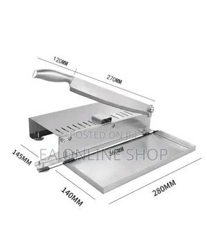 Stainless Steel Manual Long Knife Cutting Tool for Meat and Vegetable