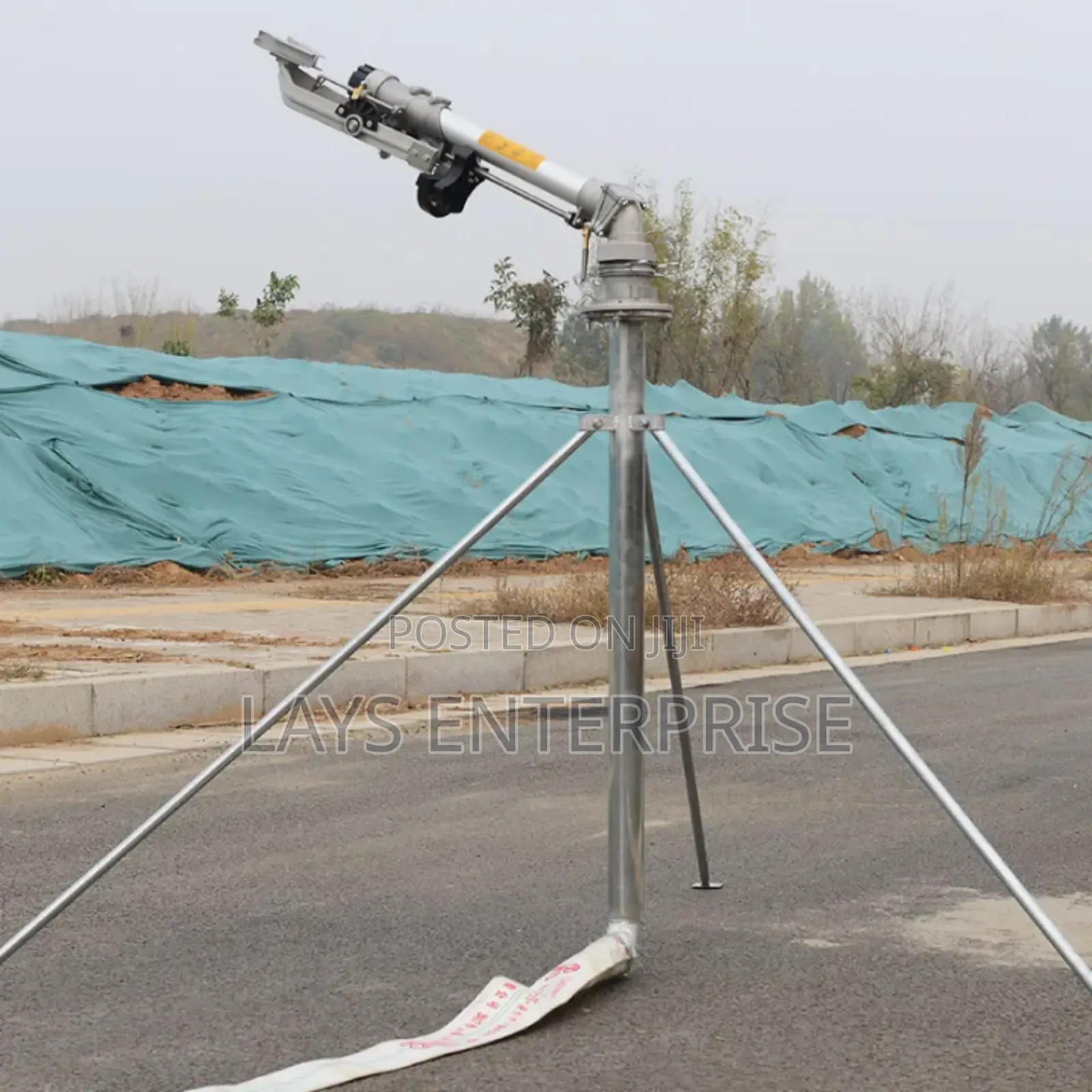 Metallic Industrial Sprinkler Gun /Rain Gun (70 Meters Radius)
