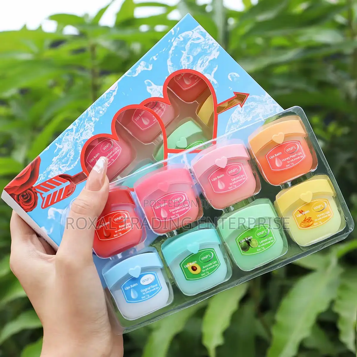 Wnp’L 8 Piece Luxury Lip Balm Gift Set