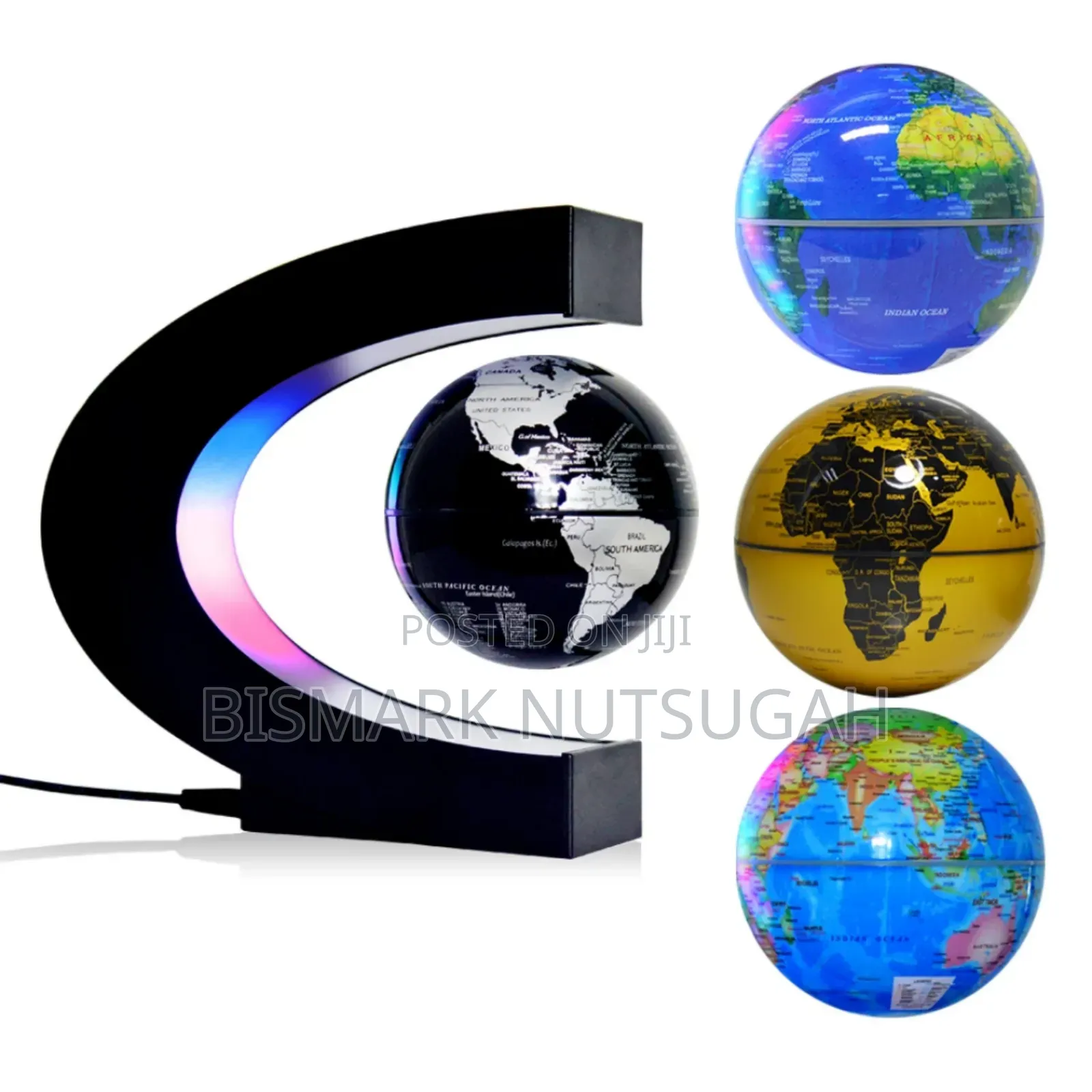 Magnetic Floating Globe Map
