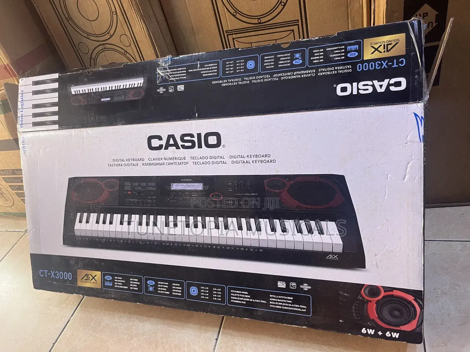 Casio Ct-x3000 61-key Portable Keyboard.