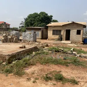 60x80 Land With 2 Bedrooms Structure on at Pantang Nyamekrom