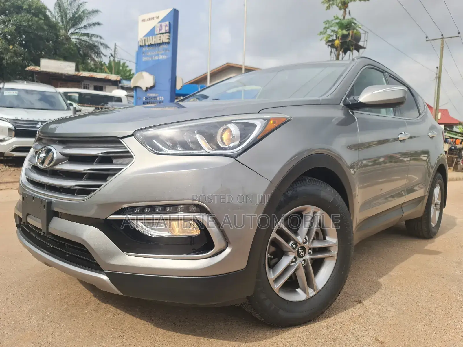 Hyundai Santa Fe SE AWD 2017 Gray