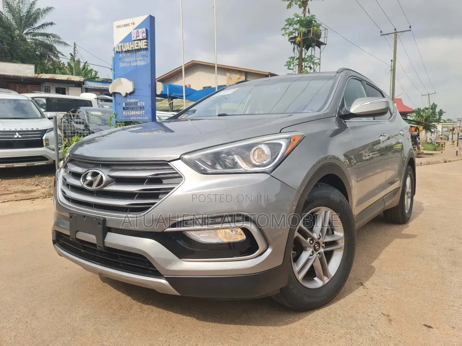 Hyundai Santa Fe SE AWD 2017 Gray