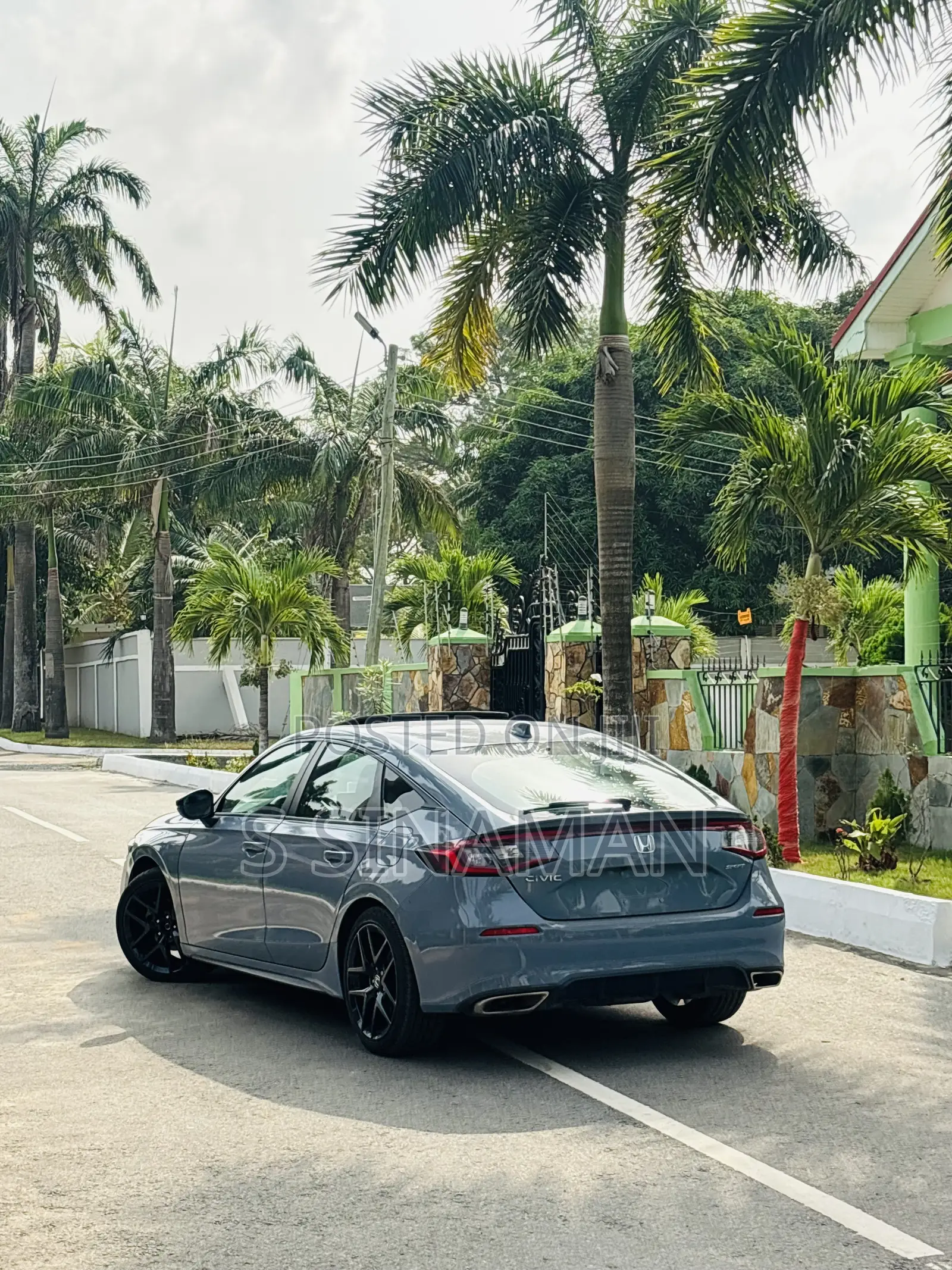 Honda Civic Sport CVT 2023 Blue