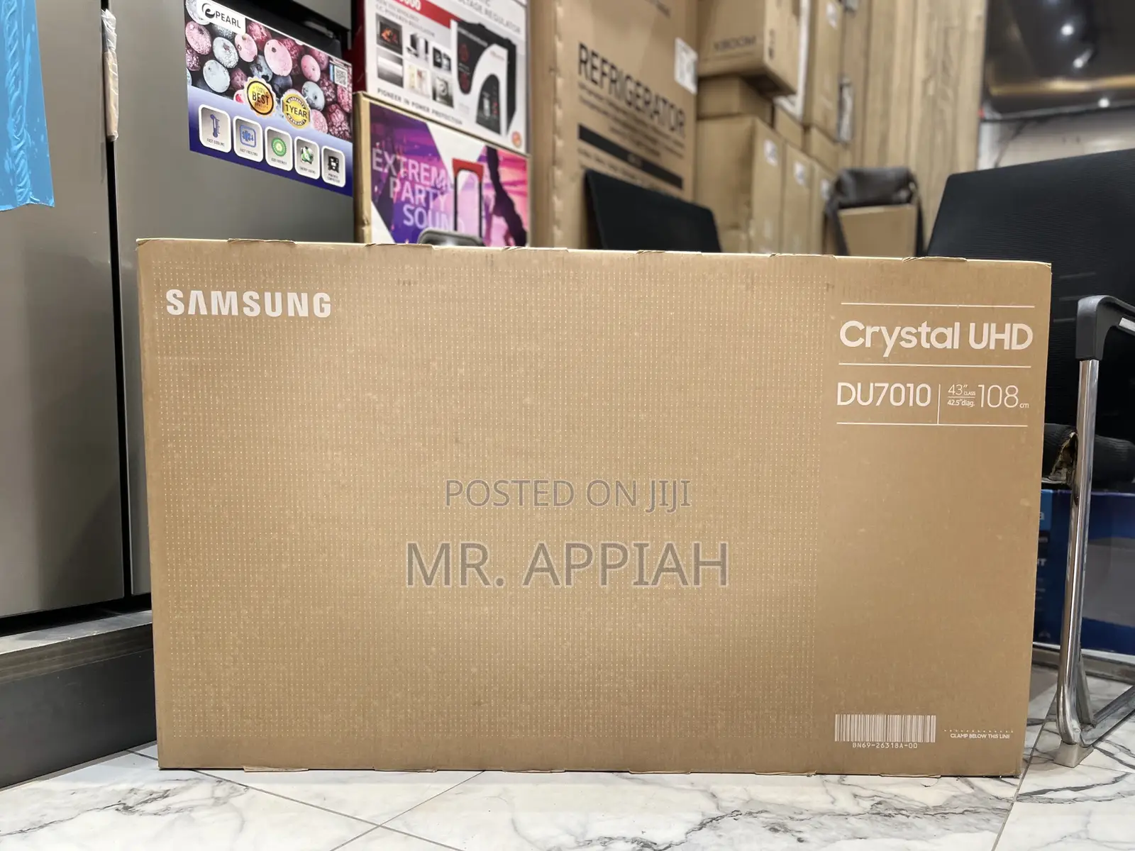 Newly in Stock Samsung 43 Inch Crystal Uhd Smart Tv(43du7172) 