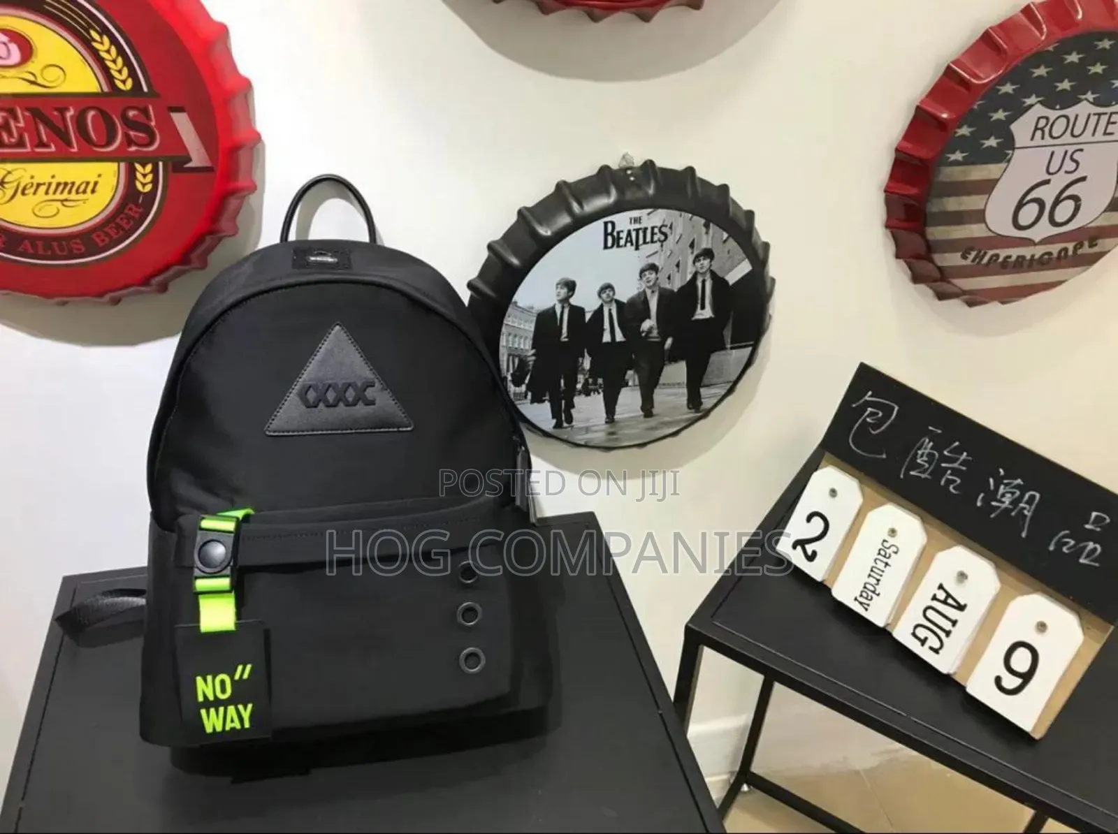 Black Kipling Damien Backpack.