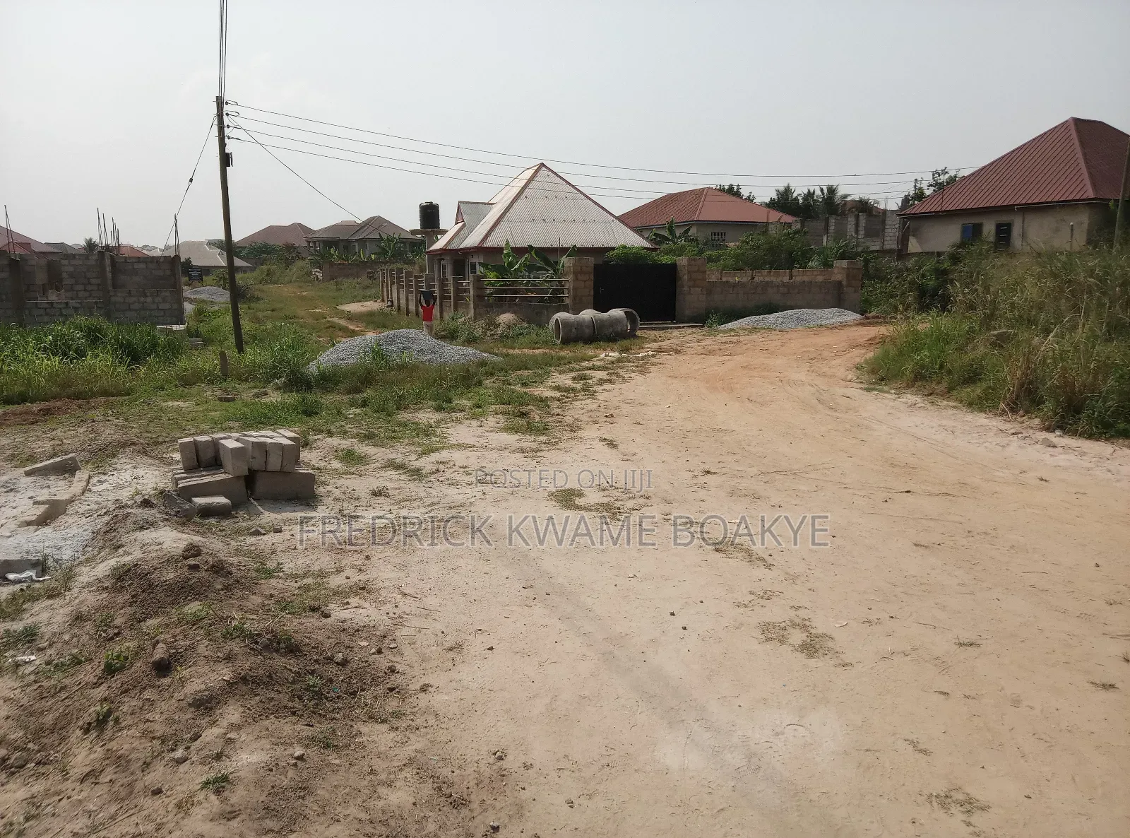 Floor Level Land for Sale at Ipt Nyankyereniase