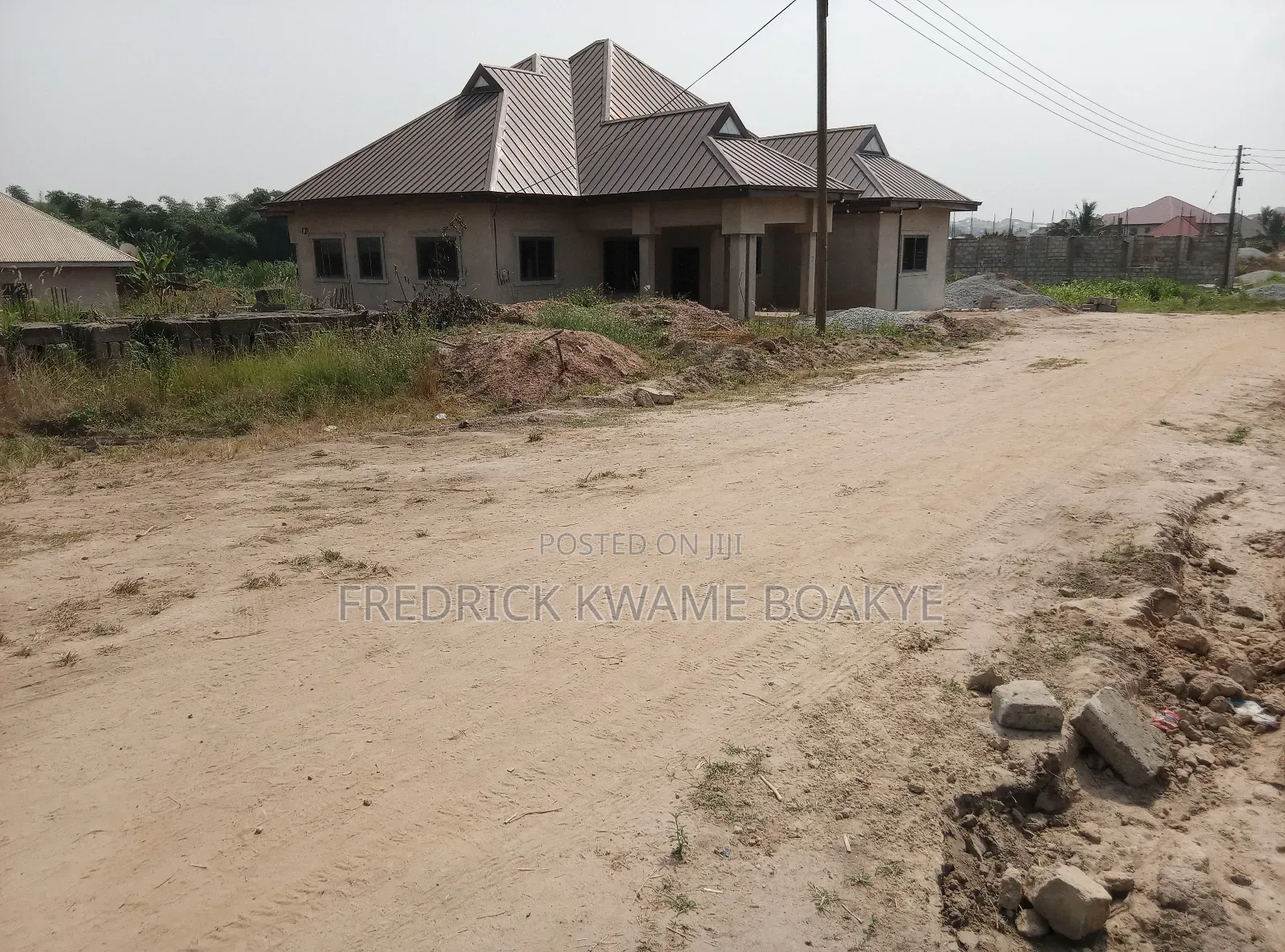 Floor Level Land for Sale at Ipt Nyankyereniase
