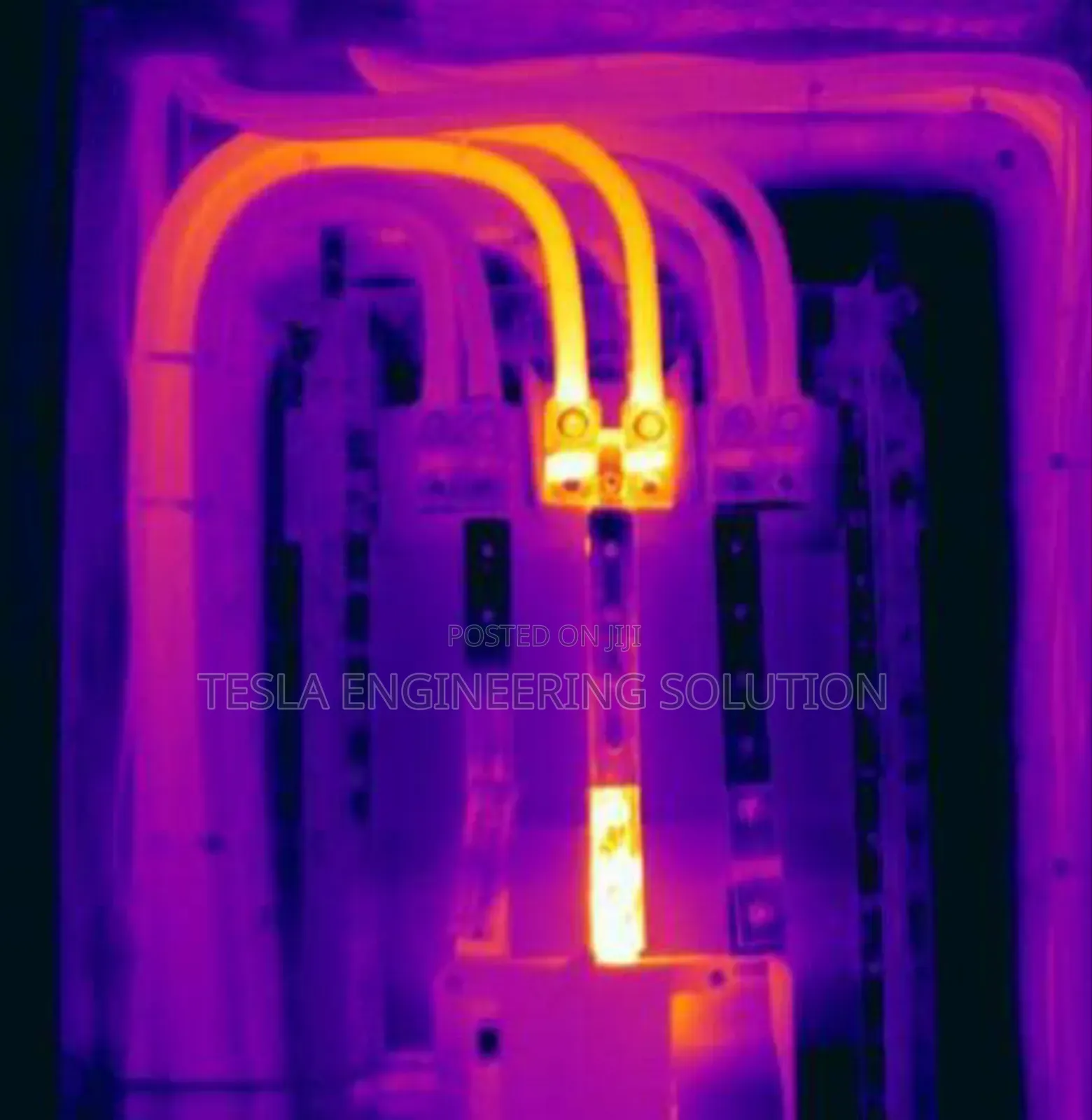 Infrared Thermal Imaging of Electrical Distribution Board