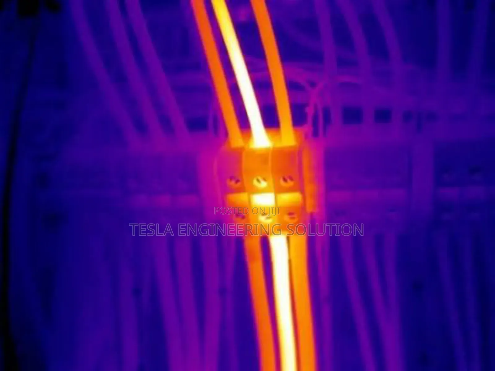 Infrared Thermal Imaging of Electrical Distribution Board