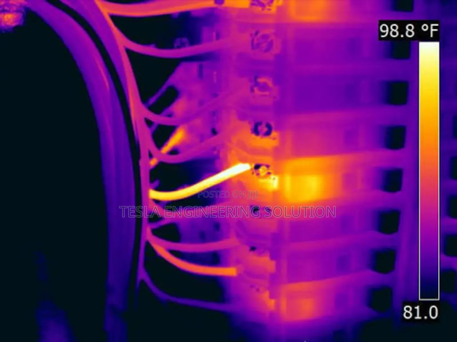 Infrared Thermal Imaging of Electrical Distribution Board