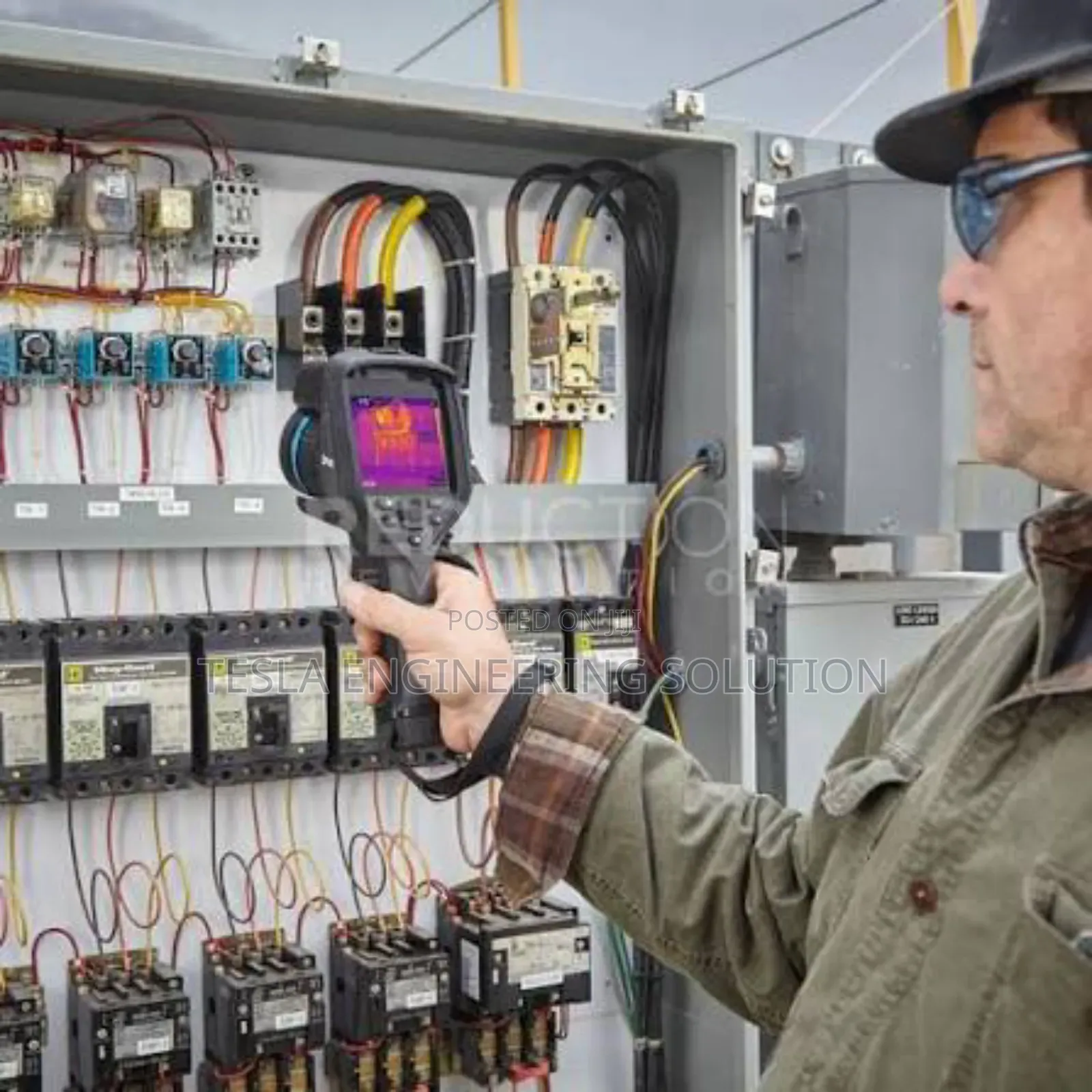 Infrared Thermal Imaging of Electrical Distribution Board