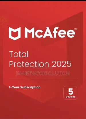 McAfee Total Protection 1 Year 5 Device Global
