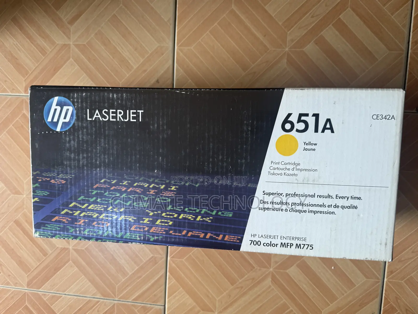 Hp 651a Yelliw Toner