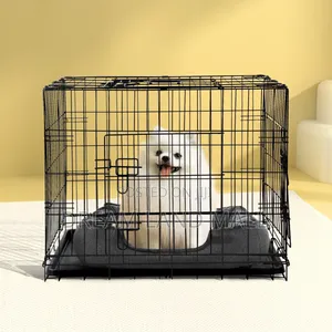 20 Inches Strong Metallic Dog Cage