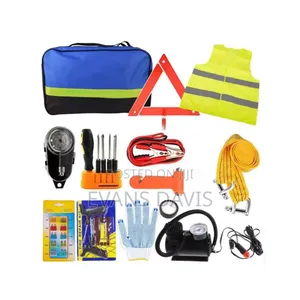 Car Emergency Tool Kits With Tyre Inflator or Pump