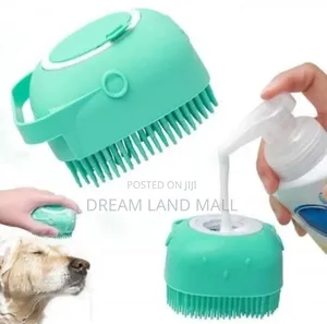 Pet Silicone Bath Brush