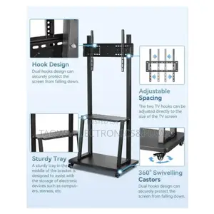 Free Standing Universal Movable Tv Bracket 32-75 Inches