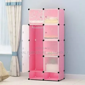 8 Cubes Plastic Wardrobe