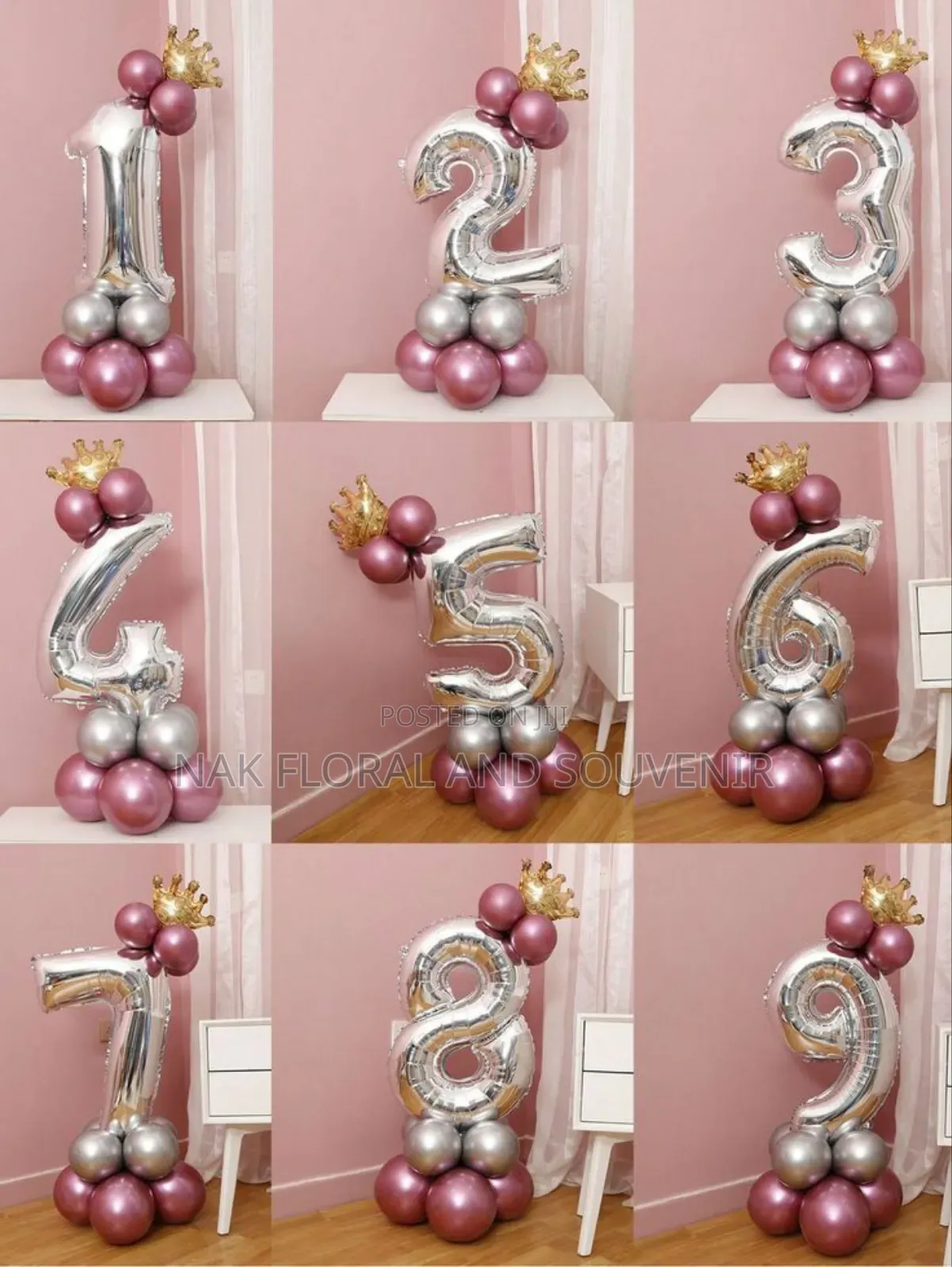 Number Balloon Foil