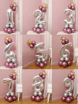 Number Balloon Foil