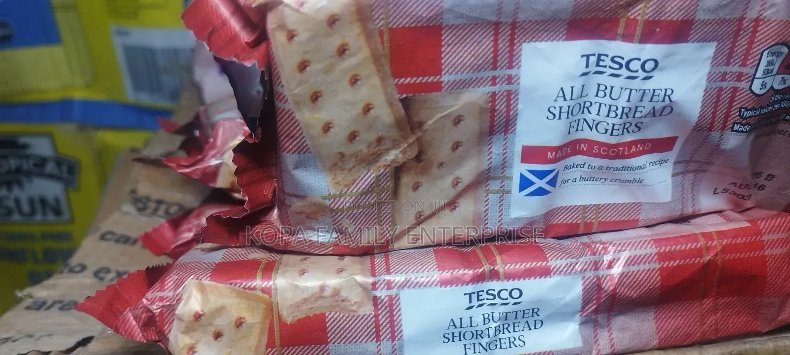 Shortbread All Butter Fingers