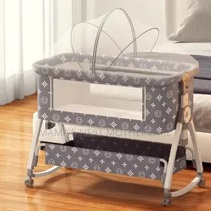 Luxury 6 Gear Adjust Baby Basinet With Changing Station