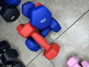 10kg Rubber Coated Dumbbell (5kg Pair)