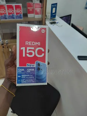New Xiaomi Redmi 15C 4G 128 GB Black