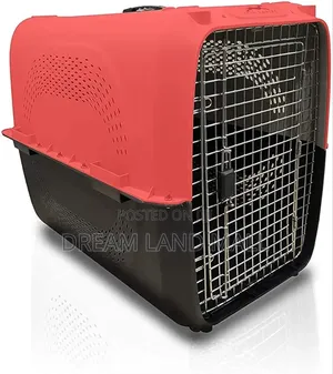 Plastic Traveling Dog Cage