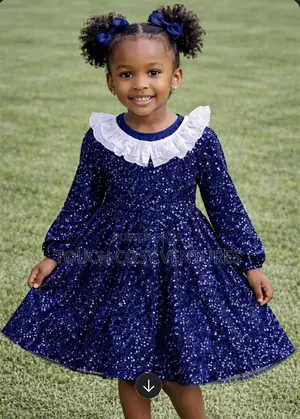 Midnight Sparkle Velvet Dress