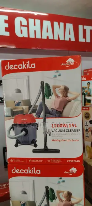 High Quality Decakila 15l / 1200w Vacuum Cleaner